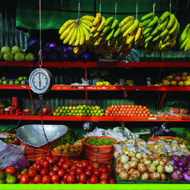 Visualiza los alimentos más destacados en las centrales de abasto de Medellín, basado en su volumen de entrada